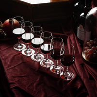 Port and Dessert Wine Tulip Crystal Tasting Glasses Gift Set of 6 – signature gift box closeup with cocktail recipes