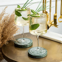 Crystal Aperol Spritz Cocktail Goblet Glasses Gift Set of 2 – packaging unboxing detail