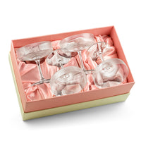 Art Deco Champagne and Cocktail Coupe Glasses