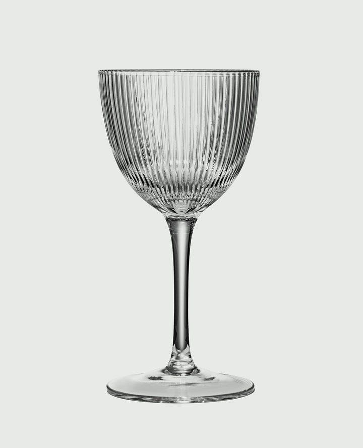 Vintage Art Deco Nick and Nora Coupe Glasses | Set of 4 | 5 oz