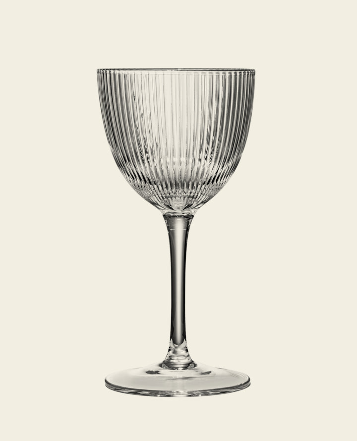 Vintage Art Deco Nick and Nora Coupe Glasses | Set of 4 | 5 oz
