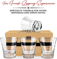 Sotol tasting glasses