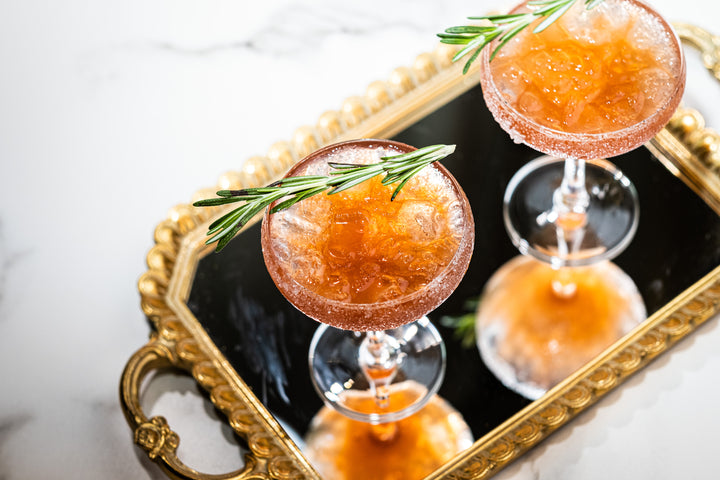 French Champagne and Cocktail Coupe Glasses | Set of 4 | 6 oz