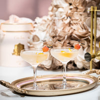 French Champagne and Cocktail Coupe Glasses Gift Set of 4 – packaging unboxing detail