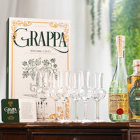 Long Stem Grappa Aromatic Spirits Snifter Glasses Gift Set of 6 – occasion styling for celebrations
