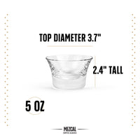 Mezcal Crystal Copita Sipping Glasses Gift Set of 4 – lifestyle hosting shot