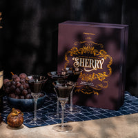 Sherry Port and Dessert Wine Crystal Schooner Sipper Glasses Gift Set of 4 – hosting and entertaining detail