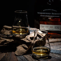 Stemless Whiskey Bourbon and Scotch Tasting Glasses Gift Set of 4 – set scale and proportions