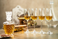 Cognac and Armagnac Tulip Snifter Copita Glasses Gift Set of 4 – signature gift presentation