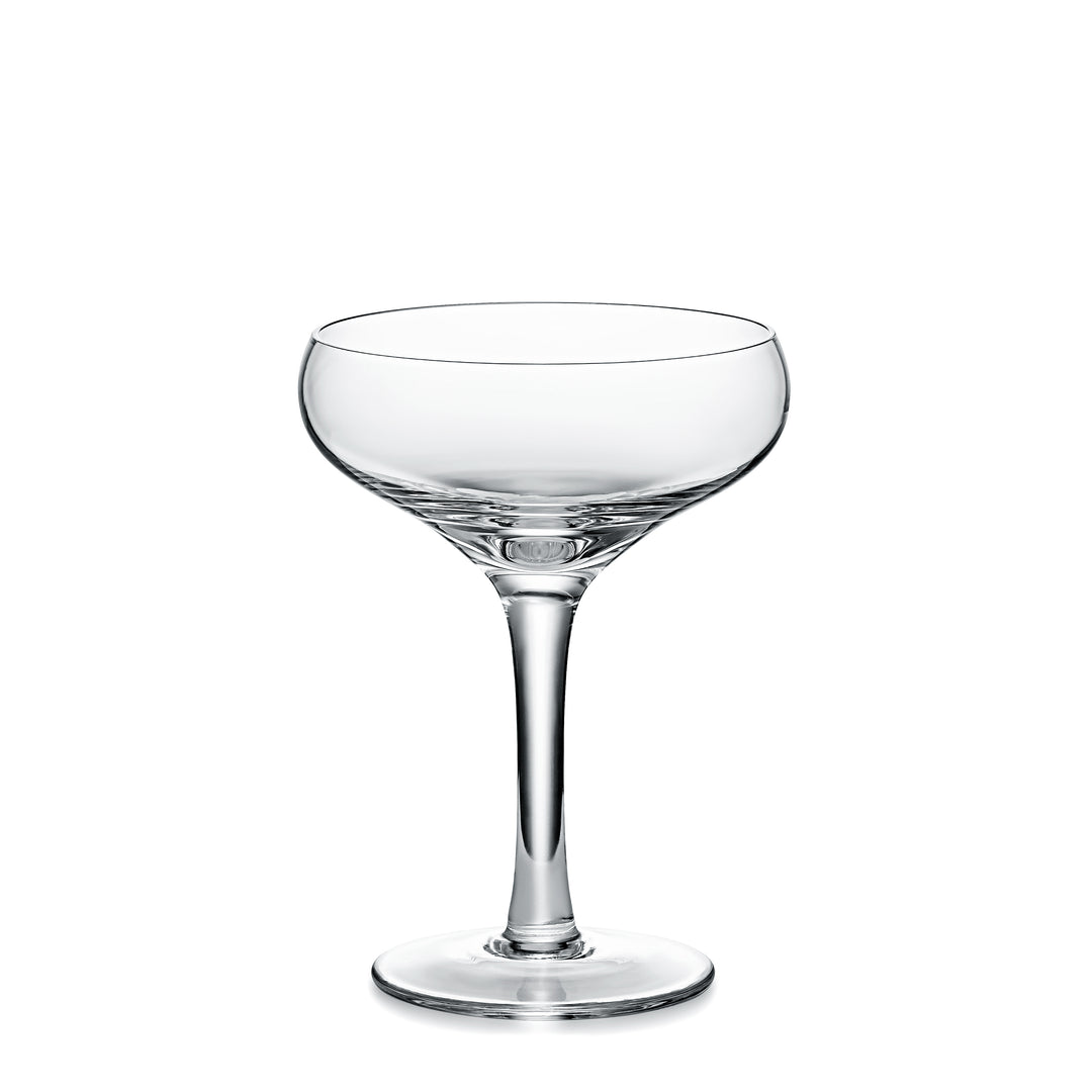 French Champagne and Cocktail Coupe Glasses | Set of 4 | 6 oz