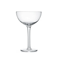 Vintage Roaring 20s Champagne and Cocktail Coupe Glasses Gift Set of 6 – styled flat lay for celebrations