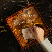 Venus Seashell Balloon Goblet Cocktail Glasses