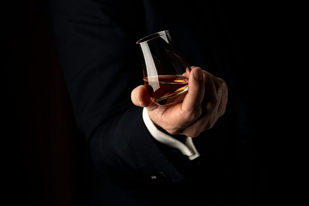 Stemless Whiskey, Bourbon and Scotch Tasting Glasses | Set of 6 | 3.5 oz