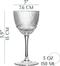 Art Deco Nick and Nora Coupe Glasses Gift Set of 4 – styled flat lay for celebrations