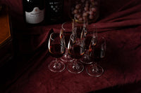 Port and Dessert Wine Tulip Crystal Tasting Glasses Gift Set of 6 – packaging unboxing detail