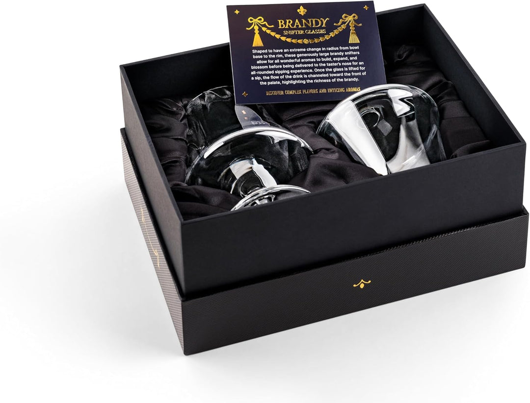 Brandy and Cognac Snifter Glasses | Set of 2 | 15 oz