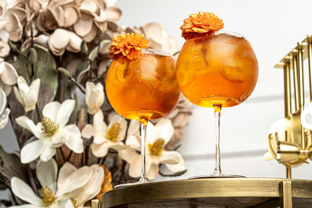 Copa de Balon Gin Goblet Cocktail Glasses | Set of 2 | 25 oz