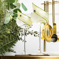 Nick and Nora Coupe Cocktail Glasses Gift Set of 4 – set scale and proportions