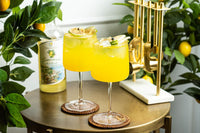 Crystal Aperol Spritz Cocktail Goblet Glasses Gift Set of 2 – lifestyle hosting shot