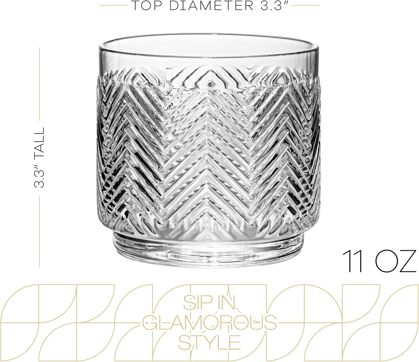 Vintage Flamingo Lowball Cocktail Glasses Tropical Gift Set – styled flat lay for celebrations