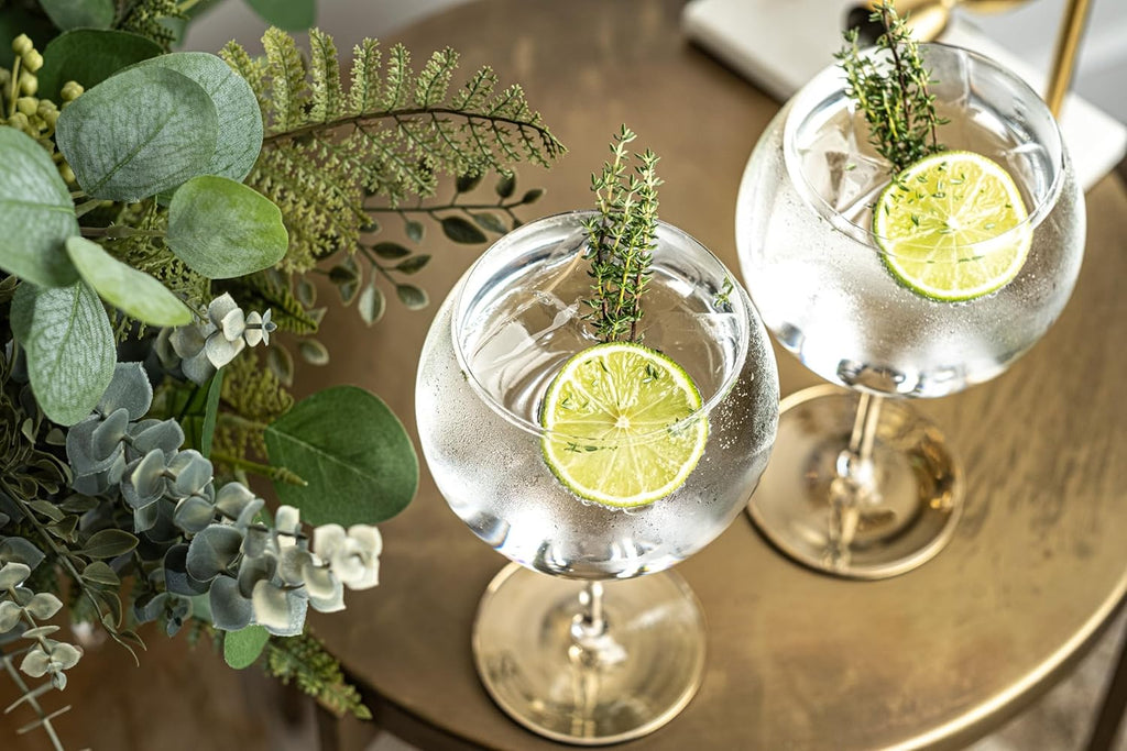 Copa de Balon Gin Goblet Cocktail Glasses | Set of 2 | 25 oz