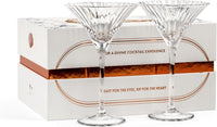Venus Seashell Martini Cocktail Glasses