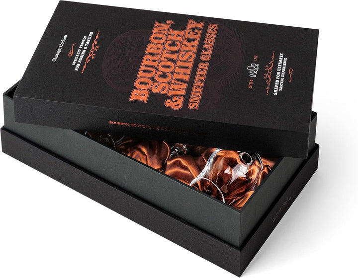 Whiskey, Bourbon and Scotch Tasting Glasses | Set of 4 | 4 oz