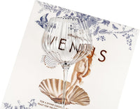 Venus Seashell Balloon Goblet Cocktail Glasses