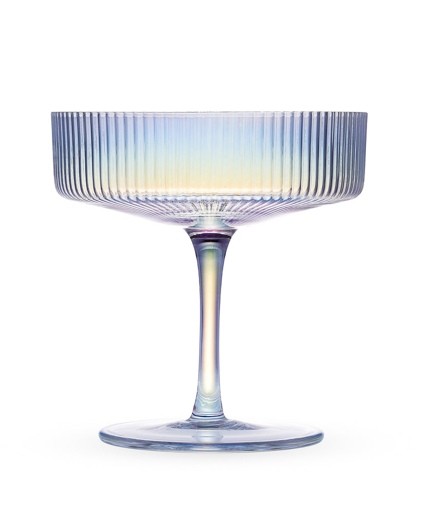 VINTAGE IRIDESCENT DIMPLED CHAMPANGE COUPE – Rose and Grace Market