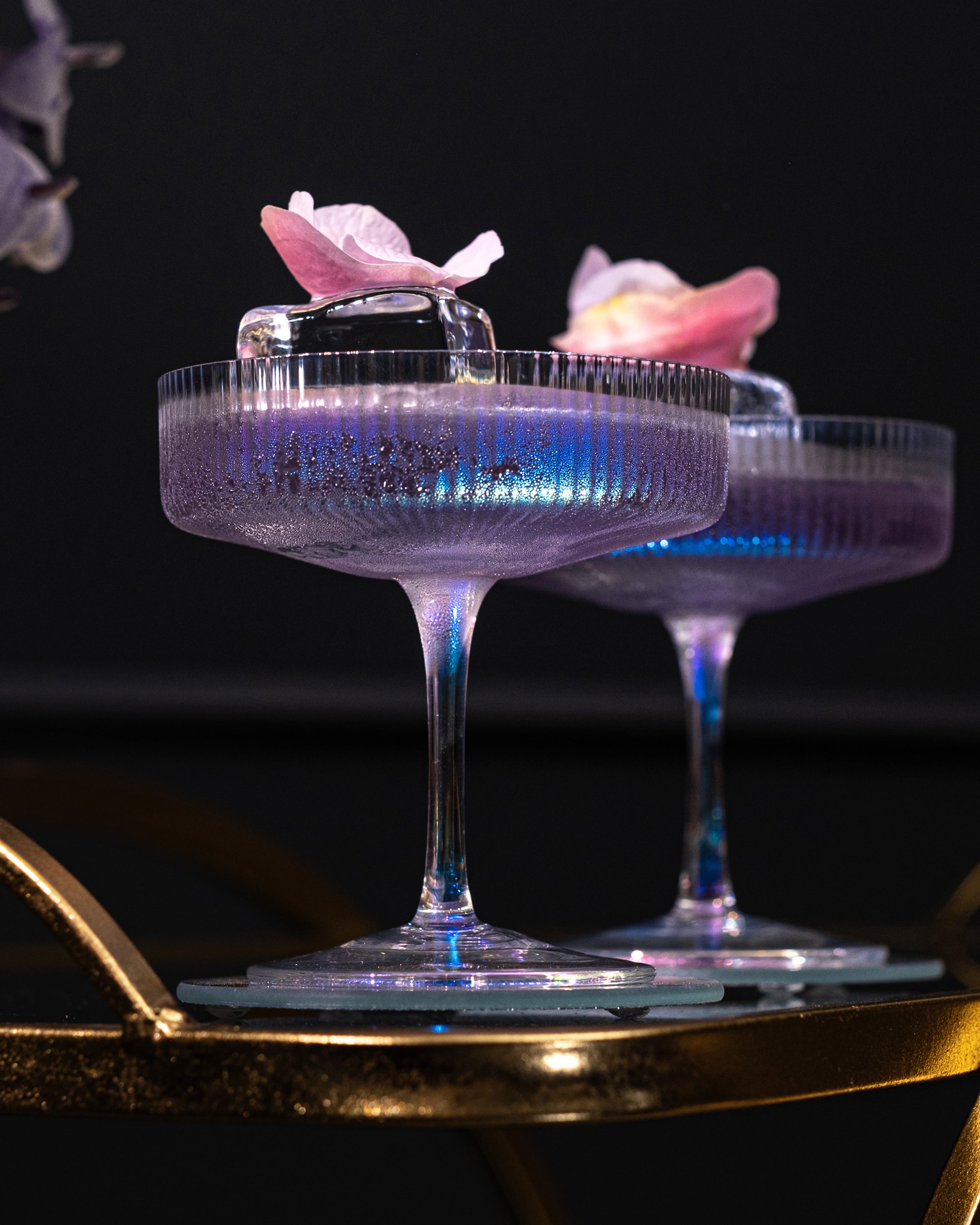 Vintage Art Deco Collins Ribbed Cocktail Glasses | Set of 4 | 14 oz Crystal  Highball Glassware for D…See more Vintage Art Deco Collins Ribbed Cocktail