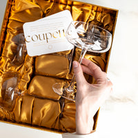 Crystal Cocktail & Champagne Coupette Glasses