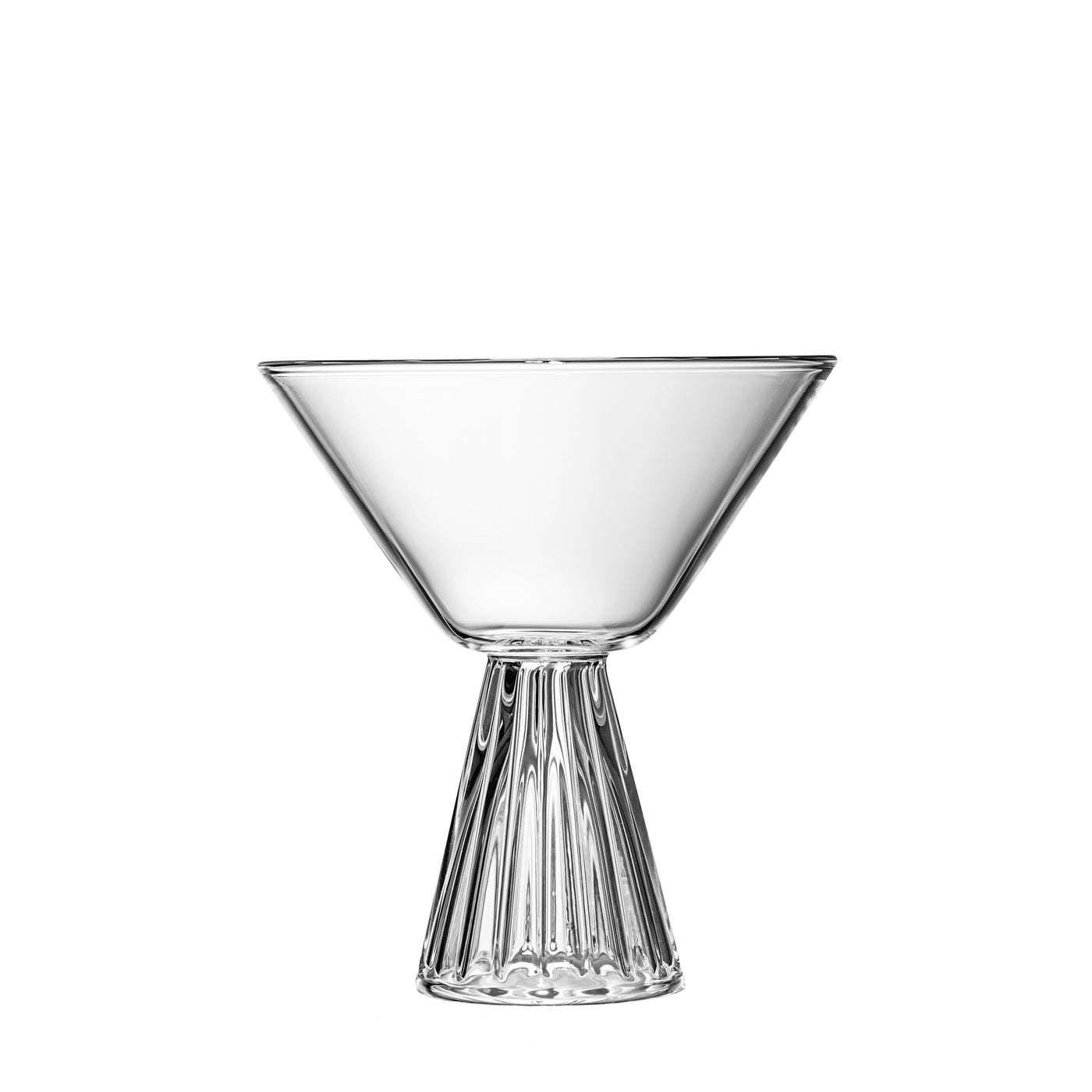 Modern Martini Cocktail Glasses Gift Set of 4 – signature gift box closeup with cocktail recipes