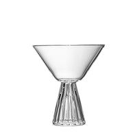 Modern Martini Cocktail Glasses Gift Set of 4 – signature gift box closeup with cocktail recipes