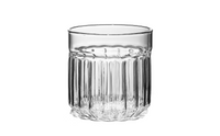 Santorini Modern Lowball Rocks Cocktail Glasses Gift Set of 4 – signature gift box closeup with cocktail recipes