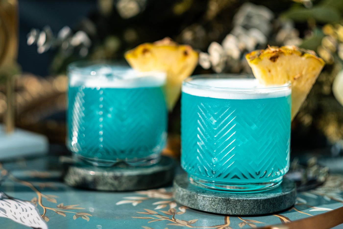 Vintage Flamingo Lowball Cocktail Glasses Tropical Gift Set – occasion styling for celebrations
