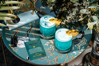 Vintage Flamingo Lowball Cocktail Glasses Tropical Gift Set – hosting and entertaining detail