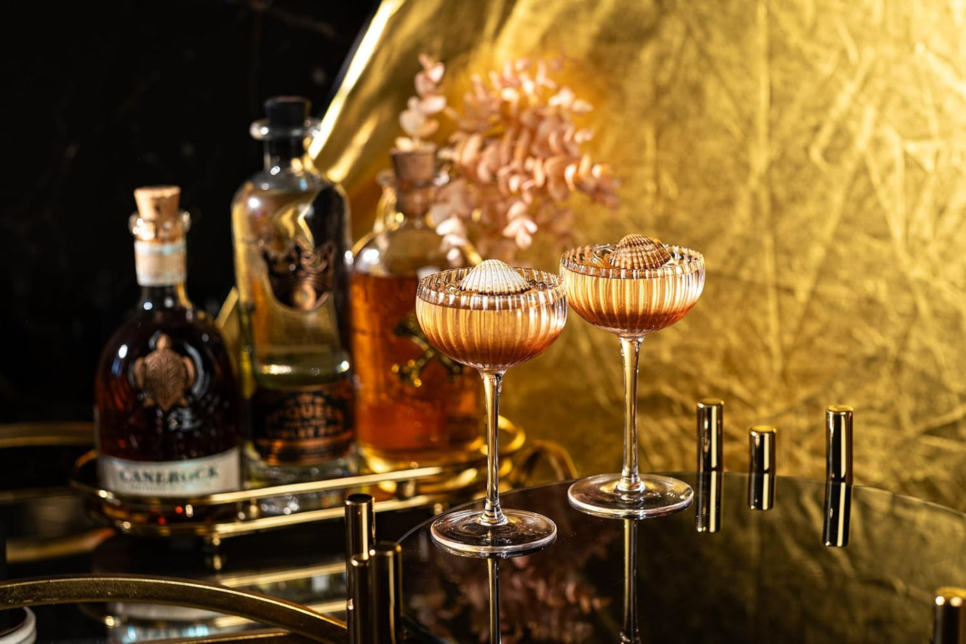 Venus Nick and Nora Cocktail Glasses
