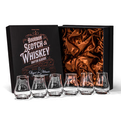 Stemless Whiskey, Bourbon & Scotch Tasting Glasses