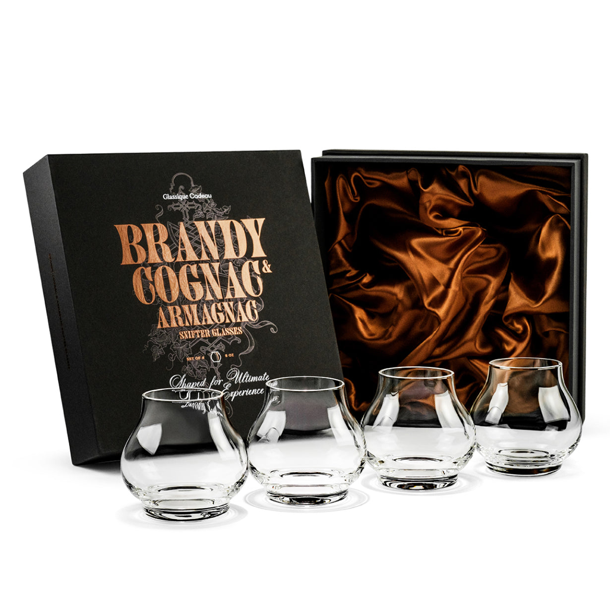 Stemless Brandy, Cognac & Armagnac Tasting Glasses