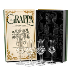 Long Stemmed Grappa Snifter Glasses