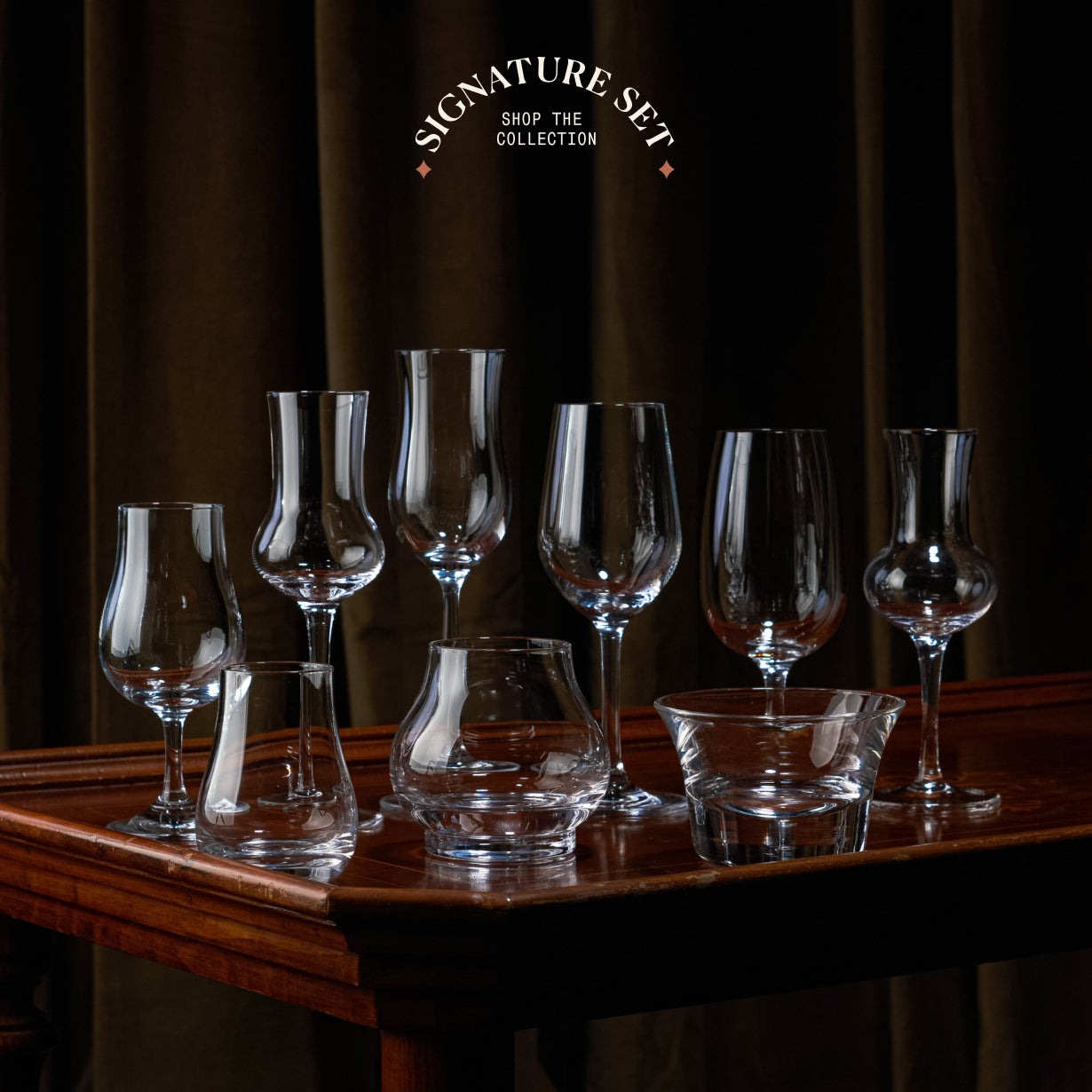 Whiskey, Bourbon & Scotch Tasting Glasses