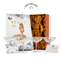 Venus Seashell Coupe Cocktail Glasses