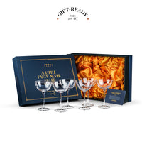 Vintage Roaring 20s' Champagne and Cocktail Coupe Glasses