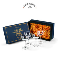 Vintage Roaring 20s' Champagne and Cocktail Coupe Glasses