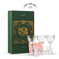 Art Deco Nick & Nora Coupe Glasses