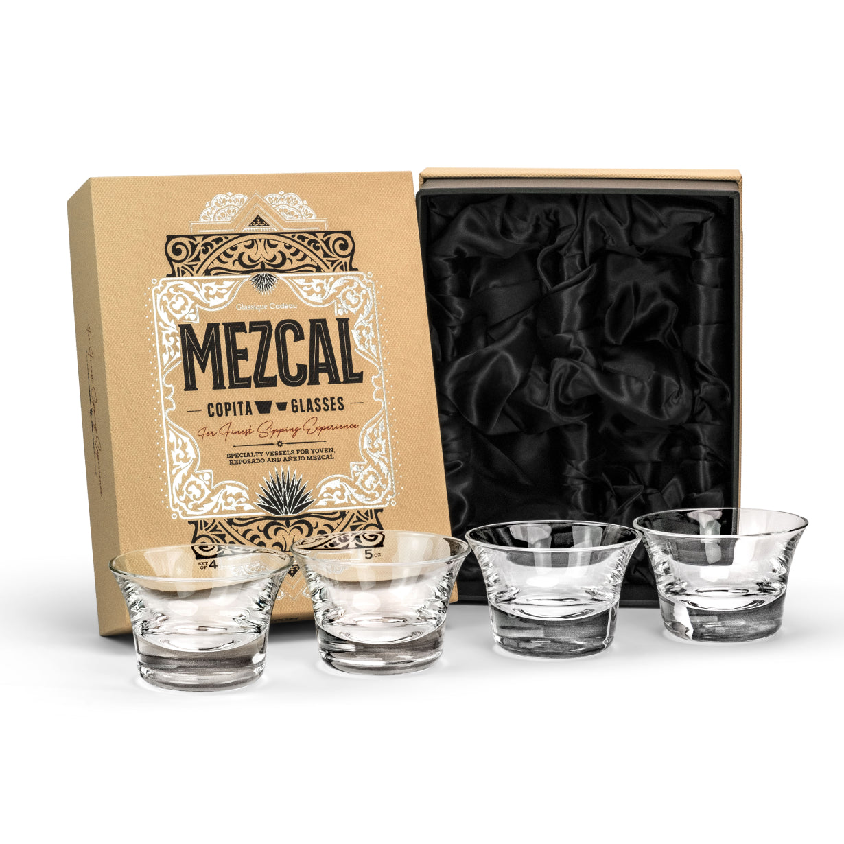 Mezcal and Spirits Tasting Glasses