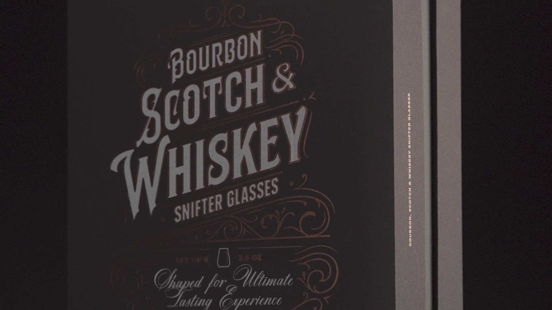 Stemless Whiskey, Bourbon & Scotch Tasting Glasses
