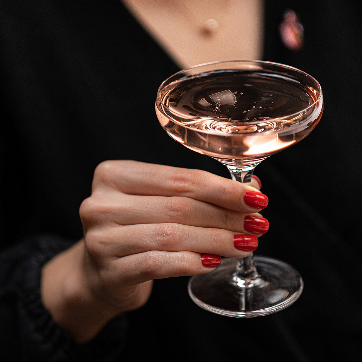French Champagne and Cocktail Coupe Glasses