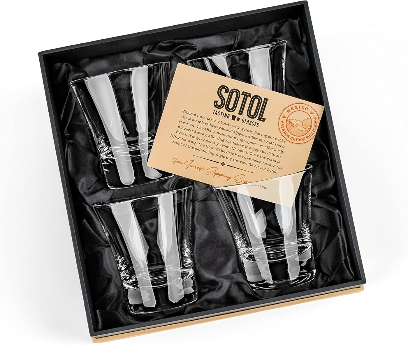 Sotol tasting glasses