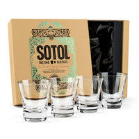 Sotol tasting glasses